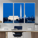 Washington DC Skyline Wall Art Canvas Print – Lincoln by MyGreatCanvas | Canvas Wall Art Prints | Photo Prints & Wall Decor