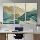 Abstract Mountain Landscape Wall Art Canvas Print – Textured by MyGreatCanvas | Canvas Wall Art Prints | Photo Prints & Wall Decor