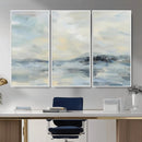 Abstract Coastal Landscape Wall Art Canvas Print – Soft Blue by MyGreatCanvas | Canvas Wall Art Prints | Photo Prints & Wall Decor