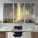 Abstract Birch Forest Wall Art Canvas Print – Modern Neutral by MyGreatCanvas | Canvas Wall Art Prints | Photo Prints & Wall Decor