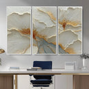 White Gold Floral Canvas Wall Art — Textured Flower Print | by MyGreatCanvas | Canvas Wall Art Prints | Photo Prints & Wall Decor