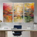 Colorful Abstract Canvas Wall Art — Large Textured Oil by MyGreatCanvas | Canvas Wall Art Prints | Photo Prints & Wall Decor