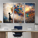 Banksy Girl Wall Art Canvas Print for Living Room Decor by MyGreatCanvas | Canvas Wall Art Prints | Photo Prints & Wall Decor