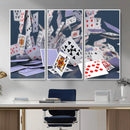 Playing Cards Canvas Wall Art | Casino Game Room Decor, by MyGreatCanvas | Canvas Wall Art Prints | Photo Prints & Wall Decor