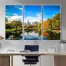 Charlotte Skyline Canvas Wall Art Print – North Carolina Cityscape Photography Print by MyGreatCanvas | Canvas Wall Art Prints | Photo Prints & Wall Decor