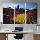 Chicago Bears Soldier Field Canvas Wall Art, NFL Stadium Panorama Print, Football Arena Photography for Sports Fans by MyGreatCanvas | Canvas Wall Art Prints | Photo Prints & Wall Decor