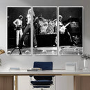 Led Zeppelin Live Concert Canvas Wall Art, Classic Rock Band Photography Print, Vintage Music Stage Performance Artwork by MyGreatCanvas | Canvas Wall Art Prints | Photo Prints & Wall Decor