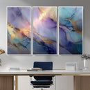 Colorful Abstract Canvas Wall Art Print, Vibrant Popup Color Art Print
