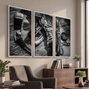 Old Pair of Mens Skates Wall Art Canvas, Men Skates Wall Art