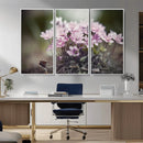 Pink Wild Flower Canvas Print by MyGreatCanvas | Canvas Wall Art Prints | Photo Prints & Wall Decor