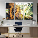 Hinduism Statue Wall Art Canvas Print