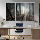 Dark Family and Tree Wall Art Canvas Print by MyGreatCanvas | Canvas Wall Art Prints | Photo Prints & Wall Decor