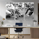 American Football Player Wall Art Canvas Print by MyGreatCanvas | Canvas Wall Art Prints | Photo Prints & Wall Decor
