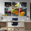 Kithen Vegetables World Wall Art Canvas Print