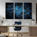 Forest and Stars Wall Art Canvas Print by MyGreatCanvas | Canvas Wall Art Prints | Photo Prints & Wall Decor