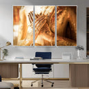 Buddha Statue Hands Wall Art Canvas Print by MyGreatCanvas | Canvas Wall Art Prints | Photo Prints & Wall Decor