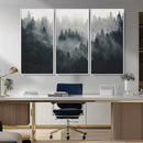 Nature Wall Decor - Serene Triptych Nature Print – Woodland by MyGreatCanvas | Canvas Wall Art Prints | Photo Prints & Wall Decor