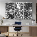 Trees Contemporary Art Canvas Print by MyGreatCanvas | Canvas Wall Art Prints | Photo Prints & Wall Decor
