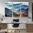 Mountains Forest Autumn Wall Art Canvas Print by MyGreatCanvas | Canvas Wall Art Prints | Photo Prints & Wall Decor