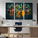 Colorful Spices Canvas Wall Art – Vibrant Kitchen Decor by MyGreatCanvas | Canvas Wall Art Prints | Photo Prints & Wall Decor