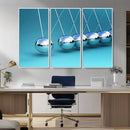 Wall Art Newton's Cradle Canvas Print, Framed Newton Cradle by MyGreatCanvas | Canvas Wall Art Prints | Photo Prints & Wall Decor
