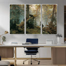 Baby Bears in Forest Wall Art Canvas Print by MyGreatCanvas | Canvas Wall Art Prints | Photo Prints & Wall Decor