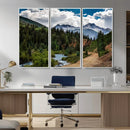 San Juan Nal Forest Wall Art Landscape Canvas Print