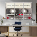 Music Cassette Iconic Wall Art Canvas Print by MyGreatCanvas | Canvas Wall Art Prints | Photo Prints & Wall Decor