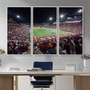 Washington-Grizzly Stadium Canvas Print, American Football