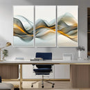 Abstract Wave Canvas Wall Art – Fluid Contemporary Elegance by MyGreatCanvas | Canvas Wall Art Prints | Photo Prints & Wall Decor