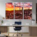Arizona Desert Print, Western Cowboy Wall Art Print by MyGreatCanvas | Canvas Wall Art Prints | Photo Prints & Wall Decor