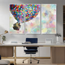 Up Pixar Poster, Look Up Pixar Wall Art, Up Pixar Canvas,