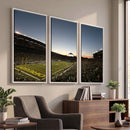 Oregon Ducks Football Team Print - Eugene Autzen Stadium