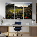 Oregon Stadium Canvas Wall Art - Captivating Game Day Scene