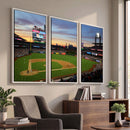 Citizens Bank Park Philadelphia Phillies Wall Art Canvas |