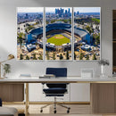 Los Angeles Dodgers Dodger Stadium Wall Art Canvas Print -