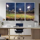 Boston Red Sox Baseball Team Print Canvas - Massachusetts