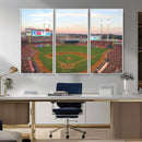 Cincinnati Reds Baseball Print Canvas- Cincinnati