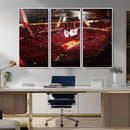 Houston Rockets Basketball Team Print Canvas- Houston Toyota