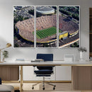 Michigan Wolverines Football Team Print - Ann Arbor Michigan