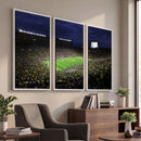 Michigan Wolverines Football Canvas Wall Decor, Football