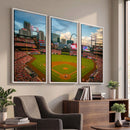 St. Louis Cardinals Baseball Team Print - Busch Stadium Wall