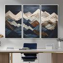 Wood Mountain Wall Art | Mountain Canvas Print Wood Decor | by MyGreatCanvas | Canvas Wall Art Prints | Photo Prints & Wall Decor