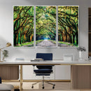 Serene Tree Tunnel Wall Art Canvas Print – Pathway Under by MyGreatCanvas | Canvas Wall Art Prints | Photo Prints & Wall Decor