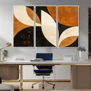 Geometric Abstract Wall Art Canvas Print, Mid Century Modern by MyGreatCanvas | Canvas Wall Art Prints | Photo Prints & Wall Decor