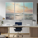Abstract Ocean Wall Art - Boat Wall Art Canvas Print by MyGreatCanvas | Canvas Wall Art Prints | Photo Prints & Wall Decor