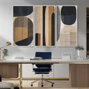 Wabi Sabi Canvas Print - Geometric Abstract Wall Art Canvas