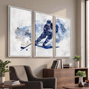 Hockey Player Wall Art Canvas Print - Sports-Inspired