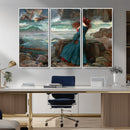 Miranda by the Shore Wall Art Canvas Print – Tempest Scene by MyGreatCanvas | Canvas Wall Art Prints | Photo Prints & Wall Decor