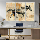 Chines Style Running Horse Western Wall Art | Farmhouse Wall